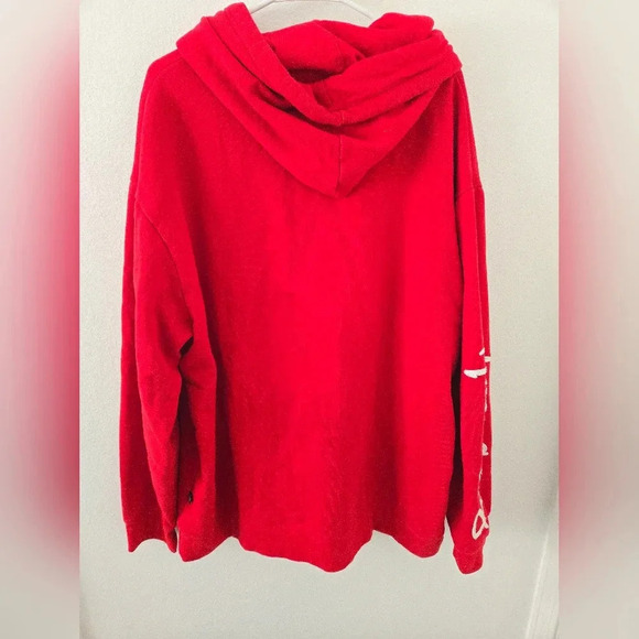 Hustle Gang Mens Size 4XL Bear Jordyn Hoodie Red T.I. TI Basketball #32 - Picture 5 of 8